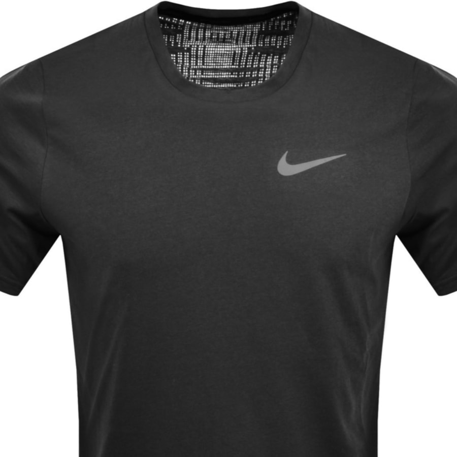 Nike Training Burnout Logo T Shirt Black Mainline Menswear Denmark